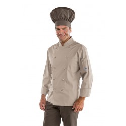Giacca Cuoco Classica Tortora