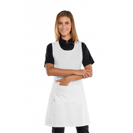 Casacca Papeete long bianca 100% Poliestere ISACCO 013500