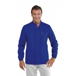 CASACCA CORFÙ BLU CINA 65% POLYESTER  35% COTONE ISACCO 055016