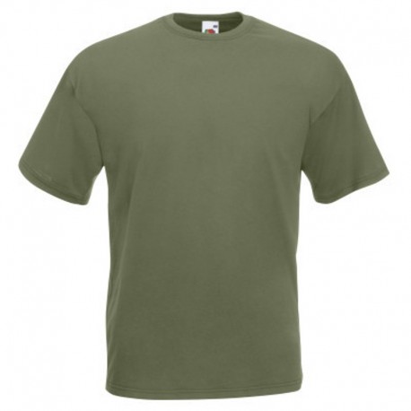 T-shirt valueweight verde oliva
