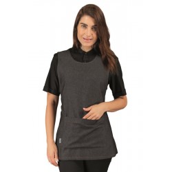 Casacca Papeete BLACK JEANS 100 % COTTON ISACCO 013041