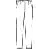 Pantalone Cuoco classico ISACCO 064000 - Fronte