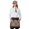 Grembiule orleans moro tartan 415 ISACCO 086662