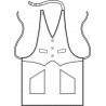 Grembiule garcon biscotto/moro ISACCO 037085