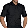 Camicia cartagena slim m/m nera ISACCO 061601M - 
