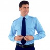 Camicia pilota azzurra ISACCO 062810