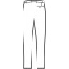 Pantalone senza pinces ISACCO 063501 - Retro