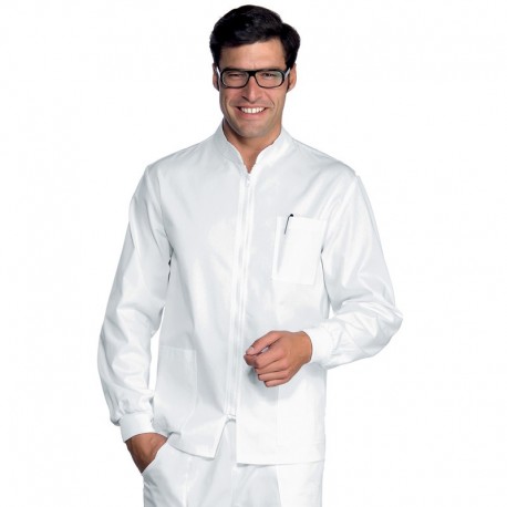 Casacca samarcanda polso in maglia Bianca ISACCO 036300P - 