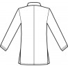 Casacca samarcanda polso in maglia Bianca ISACCO 036300P - Retro
