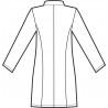 Casacca lione Bianca ISACCO 007950 - Retro