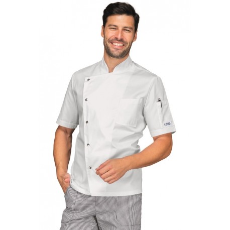 Jacke BELFAST kurze Ärmel SUPERDRY LIGHT Weiß 100 % Polyester - ISACCO 057210M