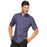 GIACCA BELFAST BLU manica corta 100% POLIESTERE SUPERDRY - ISACCO 057282M