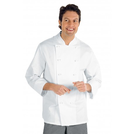 Giacca enrica Bianca manica lunga 3XL ISACCO 057100A