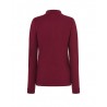 Polo regular LADY manica lunga Burgundy