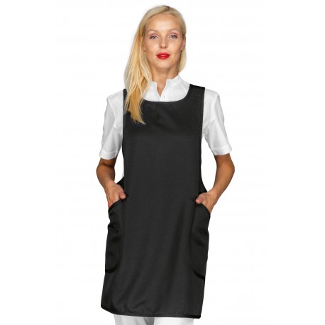 GREMBIULE SAKURA NERO 100 % POLIESTERE - ISACCO 010401