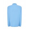 Polo regular manica lunga Sky Blu