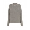 Polo regular  LADY manica lunga Grigio Melange