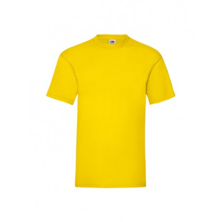 T-SHIRT VALUEWEIGHT GIALLO ACCESO