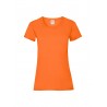 T-SHIRT DONNA VALUEWEIGHT COLOURS - ARANCIO