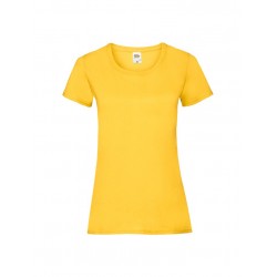 T-SHIRT DONNA VALUEWEIGHT COLOURS - GIRASOLE