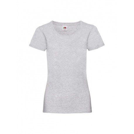 T-SHIRT DONNA VALUEWEIGHT COLOURS - GRIGIO MELANGE