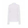Polo regular  LADY manica lunga Bianca