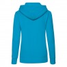 Felpa Cappuccio Donna Azzurro