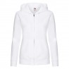 Felpa Cappuccio Zip Donna