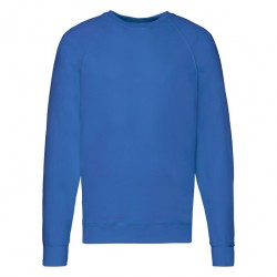 Felpa Raglan Leggera Blu Royal