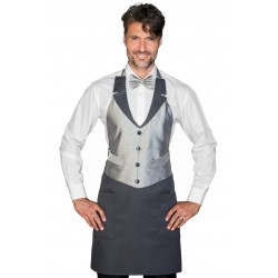 Apron Victor Anthracite + Silver ISACCO 037212