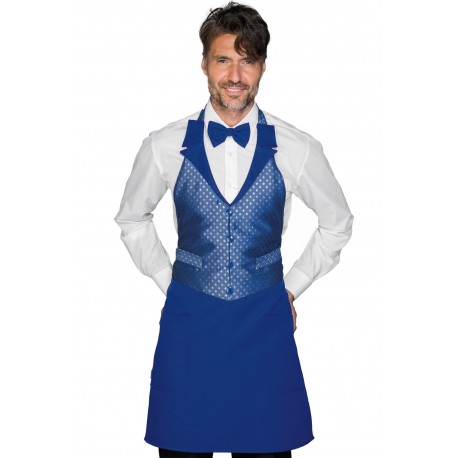 Grembiule Victor Blu Cina+Murano 06 ISACCO 037216