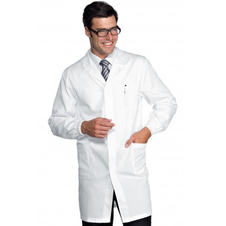 Camice  Bianco Cm 100 Bott.A Pressione 4XL ISACCO 060008B