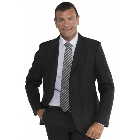 Jacke 3 Knöpfe Schwarz 3Xl ISACCO 053301A