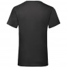 T-shirt valueweight collo a v Nera