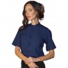 Camicia Detroit Unisex Tecnostretch Blu Manica Corta 96% Poliestere 4% Spandex ISACCO 061702M