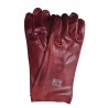 Guanti In PVC Bordeaux