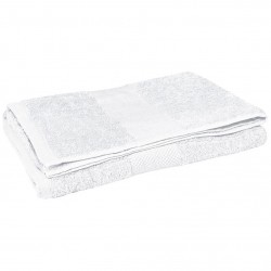 Telo Doccia Sponge Bianco 150x85