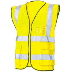 Gilet Alta Visibilità Giallo Fluo
