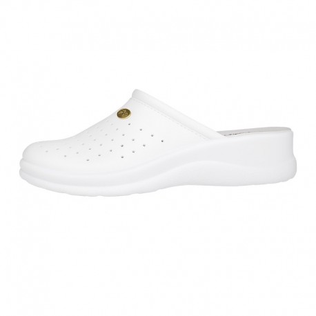 Zoccolo Pianella Donna Bianco