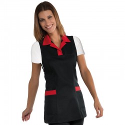 Casacca trinidad nero + rosso