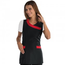 Casacca malibù nero + rosso