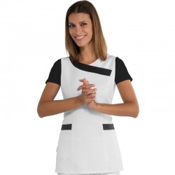 Casacca maibù bianco + nero