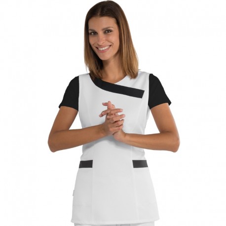 Casacca maibù bianco + nero