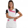 Casacca maibù bianco + fuxia