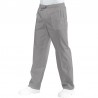 Pantalone c/elastico Pol/Cot. 125 grigio ISACCO 044012