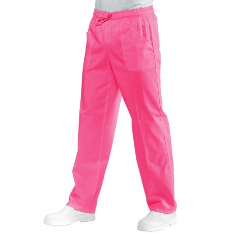 PANTALONE CON ELASTICO FUXIA