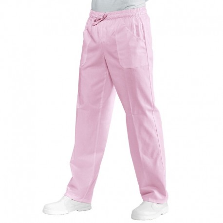 PANTALONE CON ELASTICO ROSA