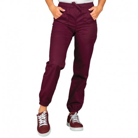 PANTAGIAFFA Burgundy 65% Polyester  35% Cotton - ISACCO 044203F