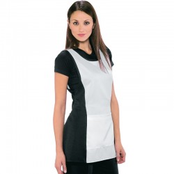 Casacca papeete nera+ Bianca ISACCO 013001