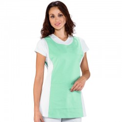 CASACCA PAPEETE COTONE BIANCO + VERDE